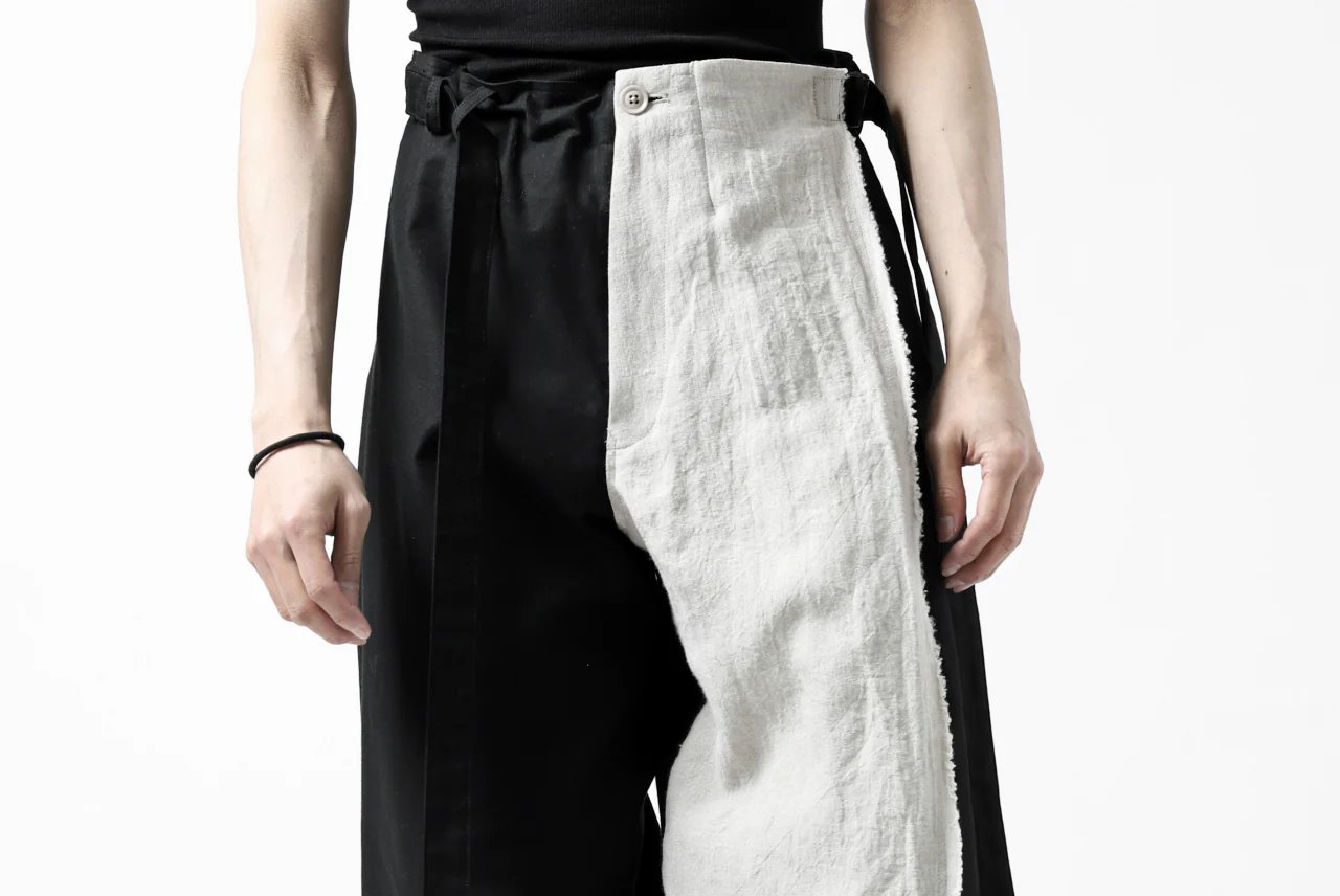 Y's BANG ON! No.149 2WAY WRAPWAIST PANTS (BLACK) - Image 31