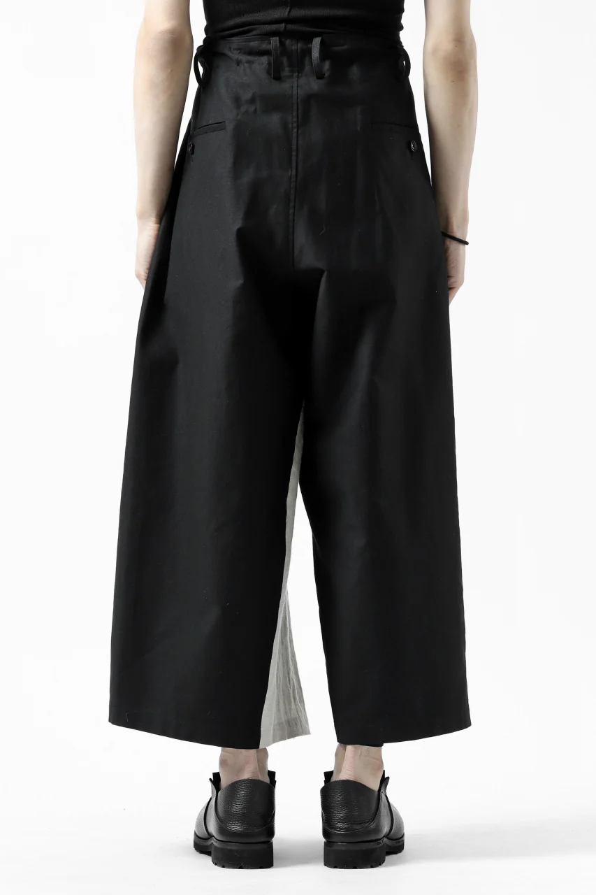 Y's BANG ON! No.149 2WAY WRAPWAIST PANTS (BLACK) - Image 4