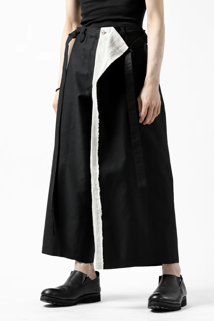 Y's BANG ON! No.149 2WAY WRAPWAIST PANTS (BLACK) - Image 5