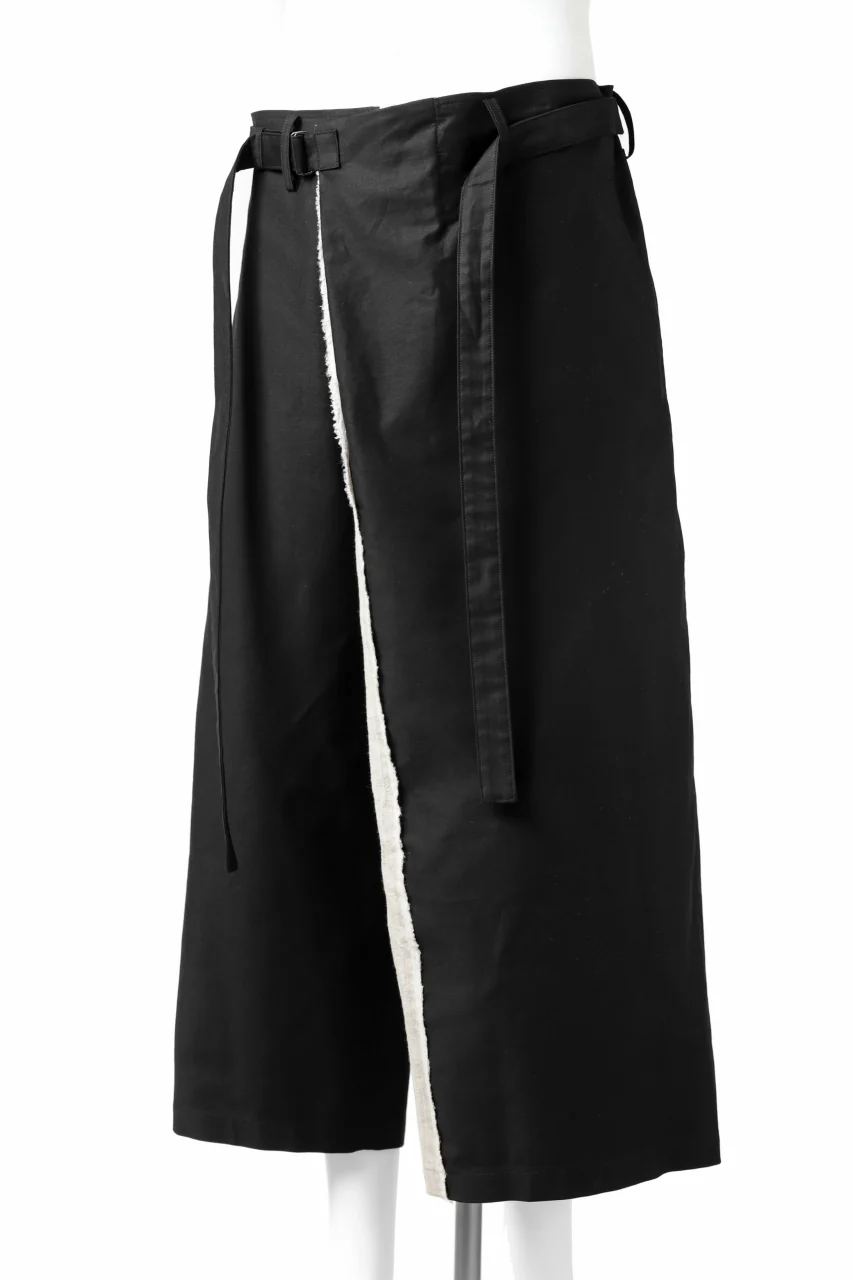 Y's BANG ON! No.149 2WAY WRAPWAIST PANTS (BLACK) - Image 9