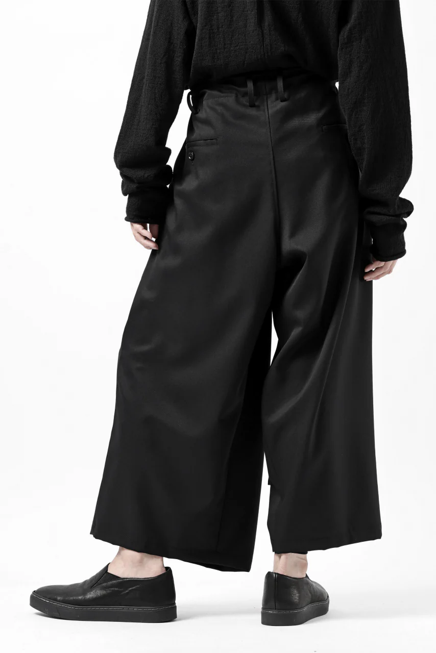Y's BANG ON! No.149 GABARDINE WRAP PANTS (BLACK) - Image 11