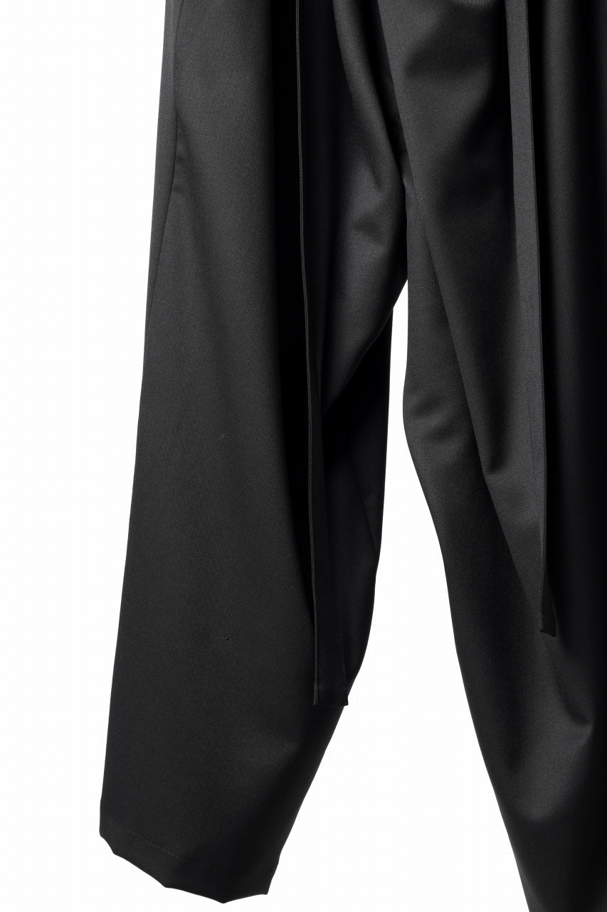 Y's BANG ON! No.149 GABARDINE WRAP PANTS (BLACK) - Image 17