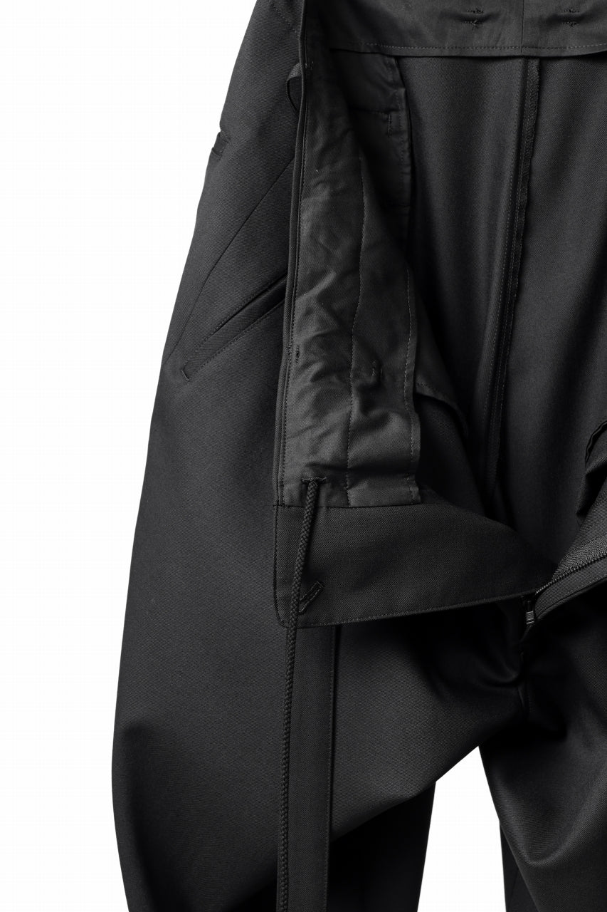 Y's BANG ON! No.149 GABARDINE WRAP PANTS (BLACK) - Image 22