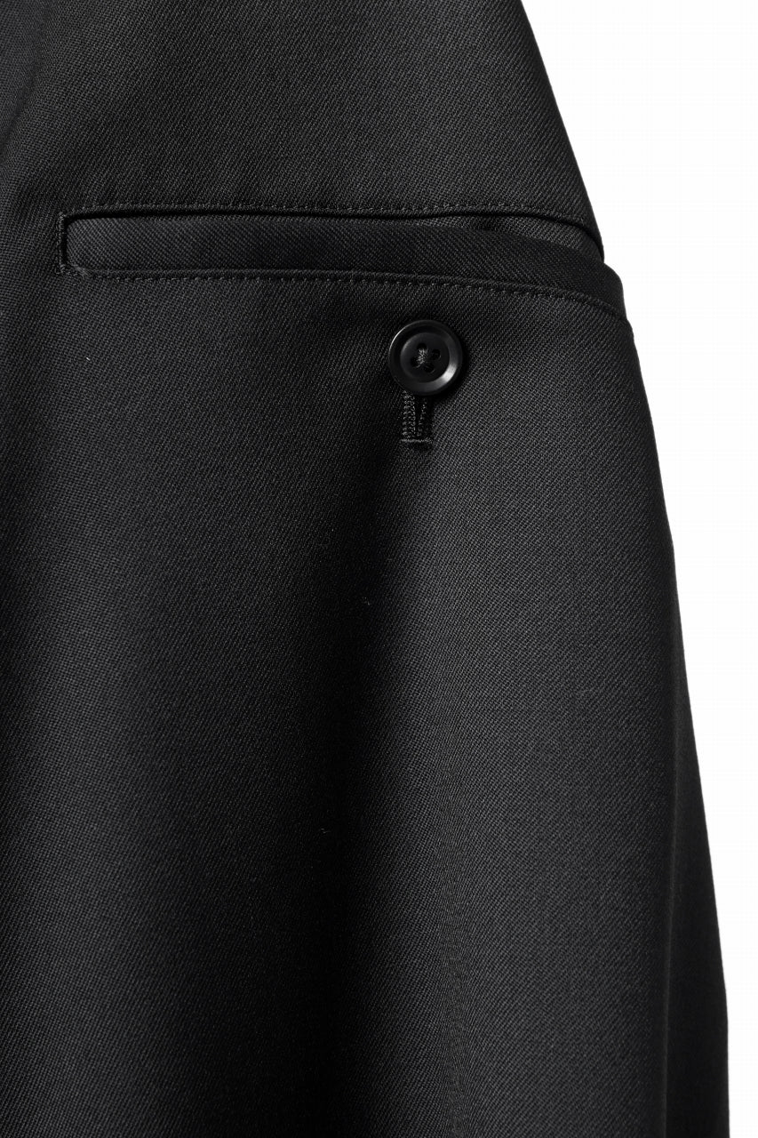 Y's BANG ON! No.149 GABARDINE WRAP PANTS (BLACK) - Image 26