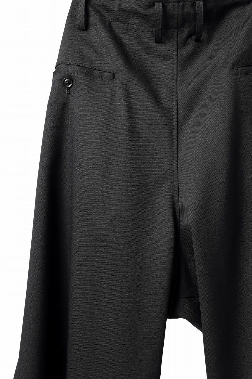 Y's BANG ON! No.149 GABARDINE WRAP PANTS (BLACK) - Image 27