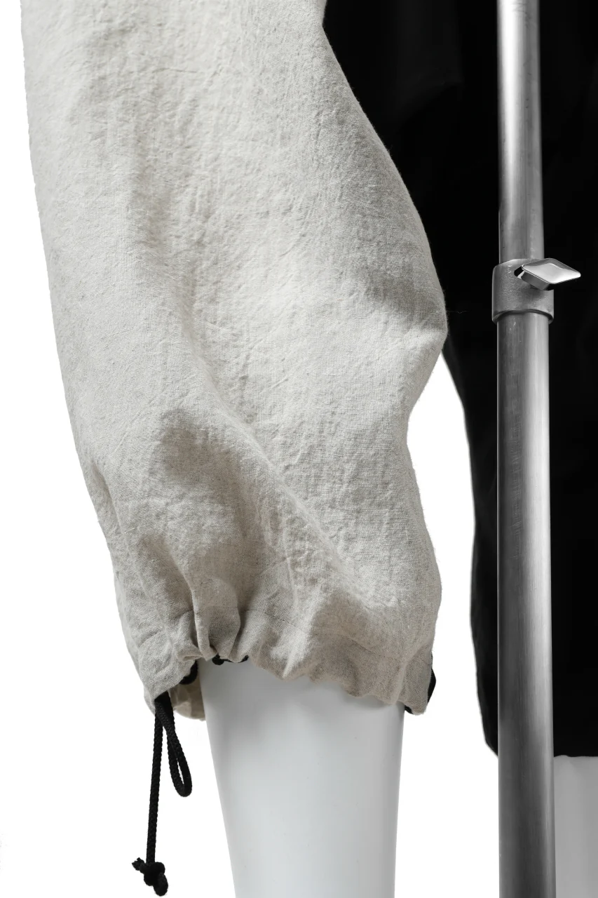 Y's BANG ON! No.150 STRING-HEM SARROUEL PANTS (BLACK) - Image 20