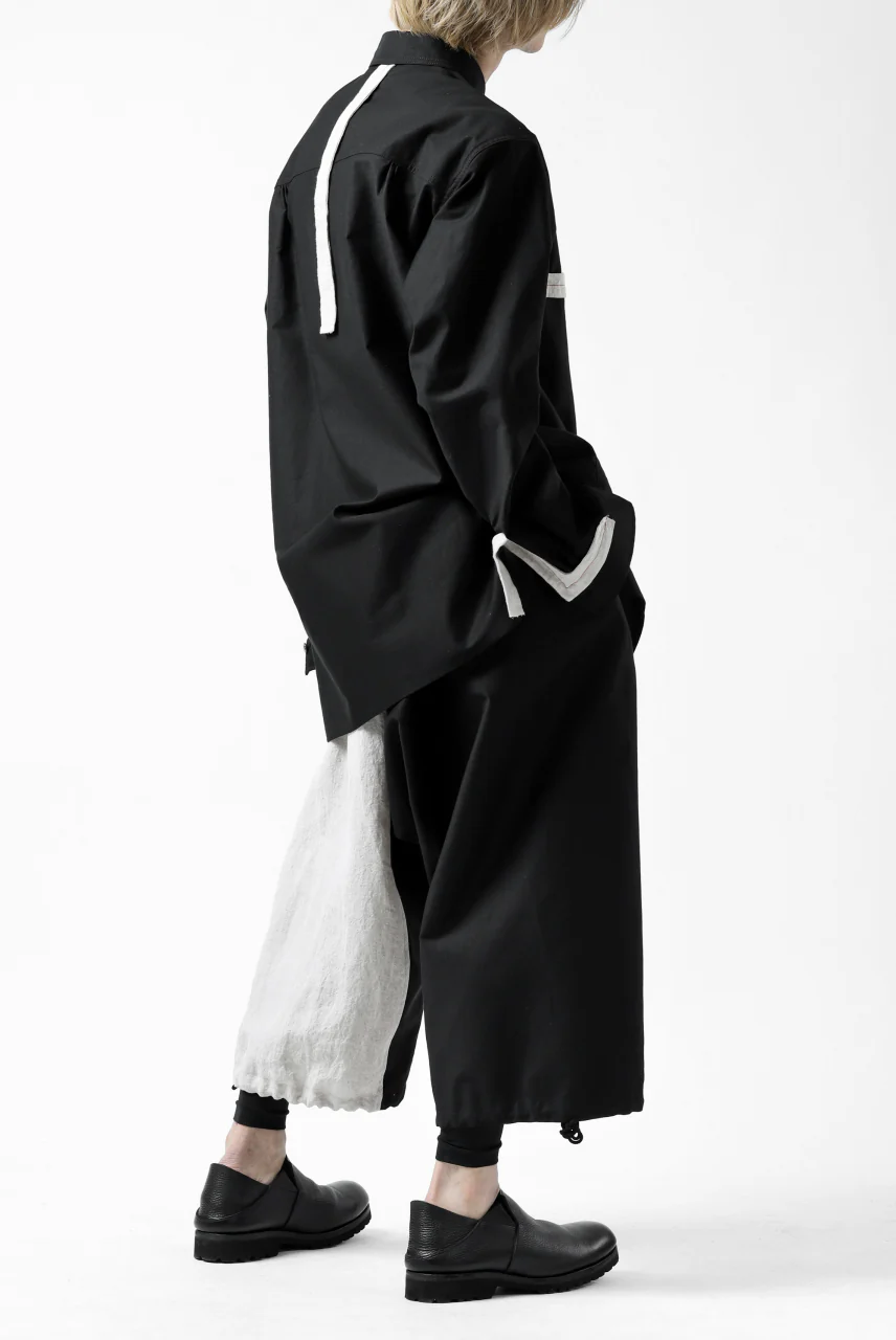 Y's BANG ON! No.150 STRING-HEM SARROUEL PANTS (BLACK) - Image 26