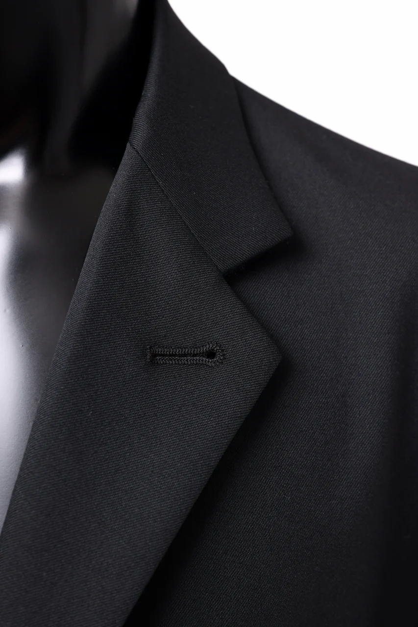 Y's BANG ON! No.163 GABARDINE SOLID POCKET JACKET (BLACK) - Image 19