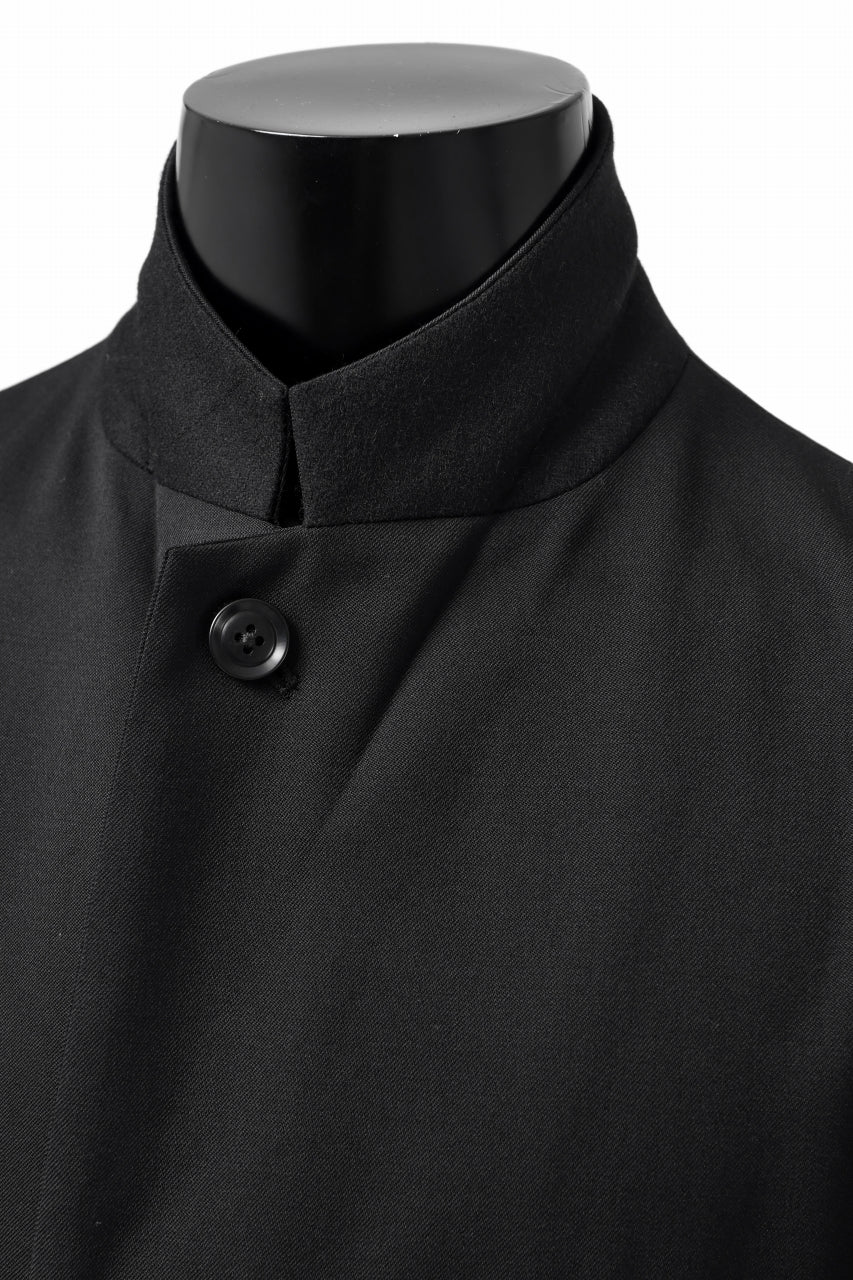 Y's BANG ON! No.163 GABARDINE SOLID POCKET JACKET (BLACK) - Image 20
