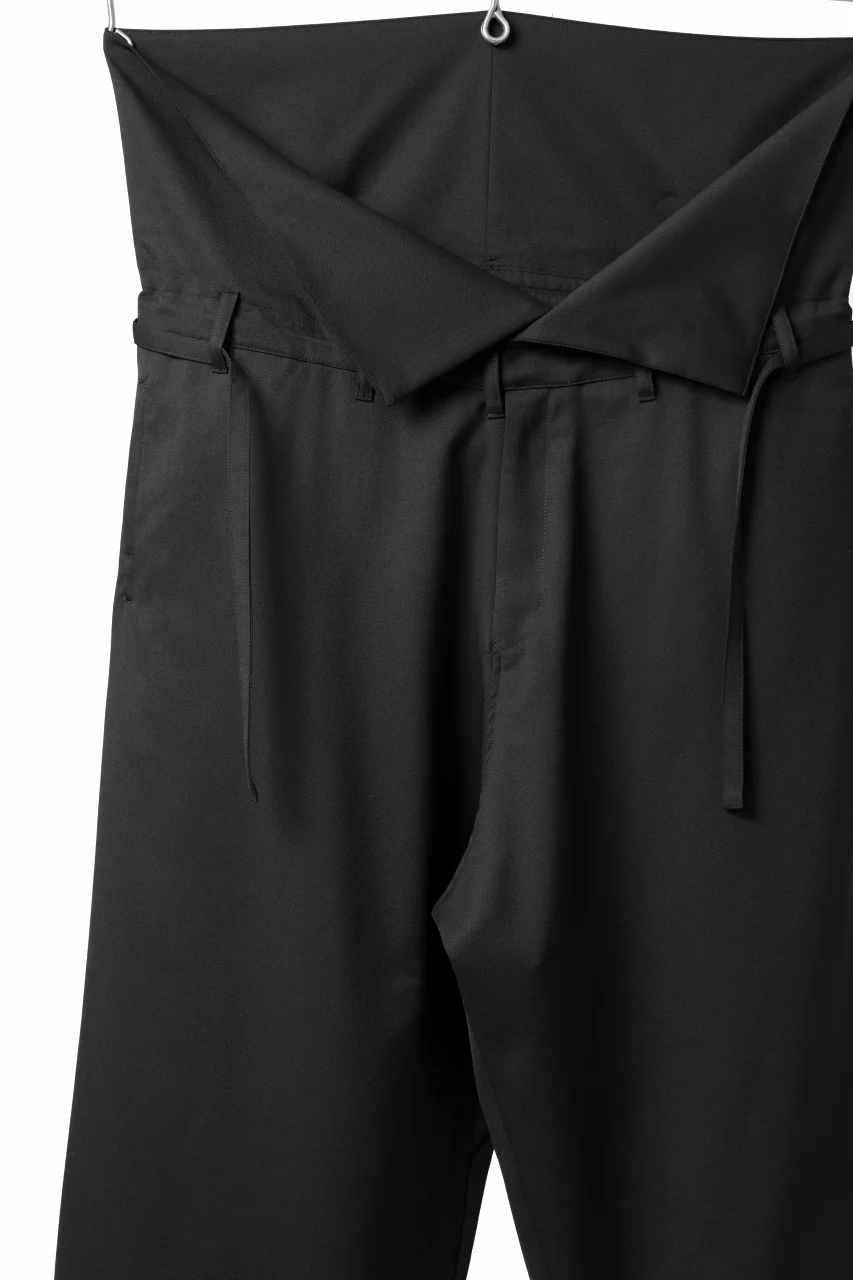 Y's BANG ON! No.166 GABARDINE THAI PANTS (BLACK) - Image 19