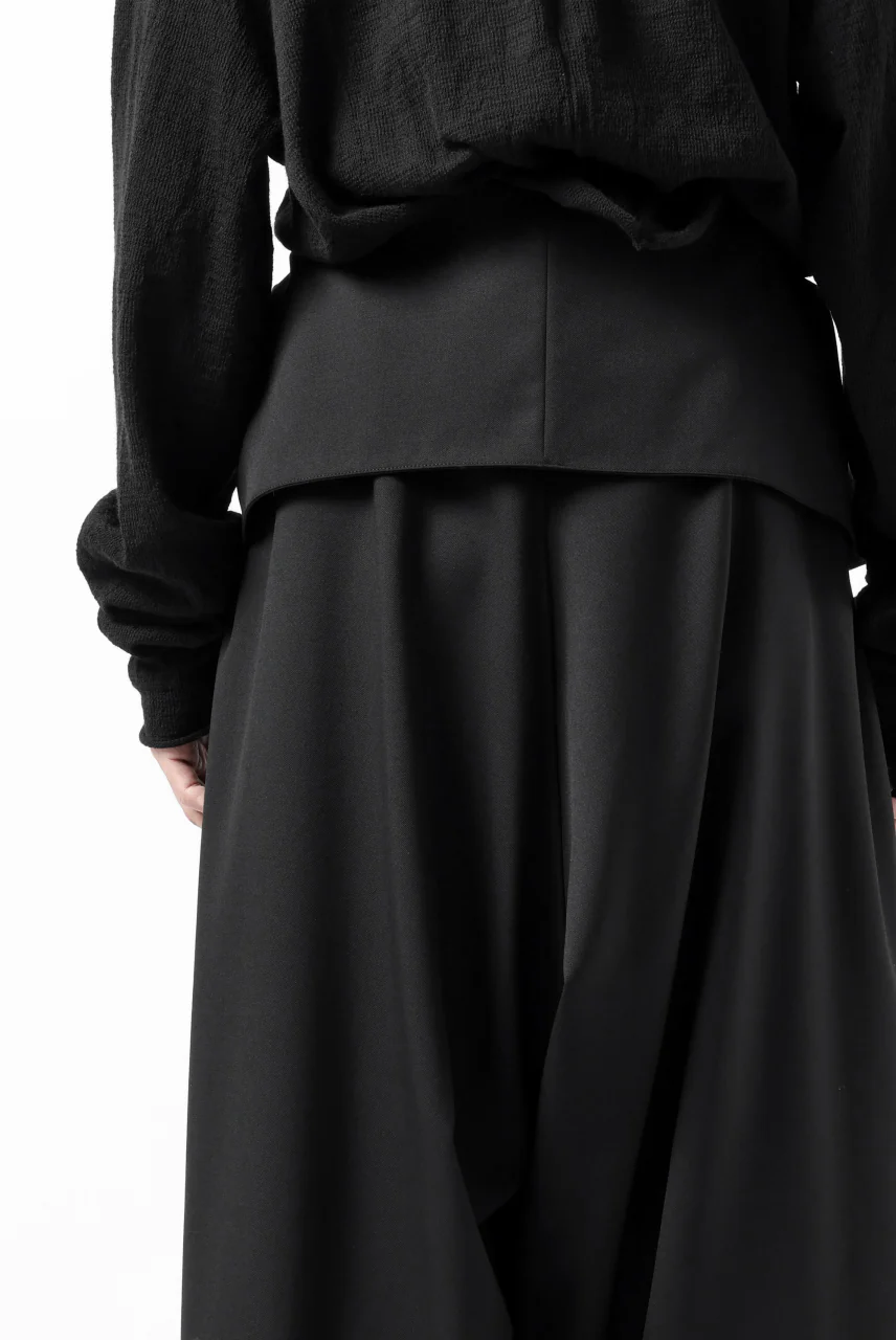 Y's BANG ON! No.166 GABARDINE THAI PANTS (BLACK) - Image 34