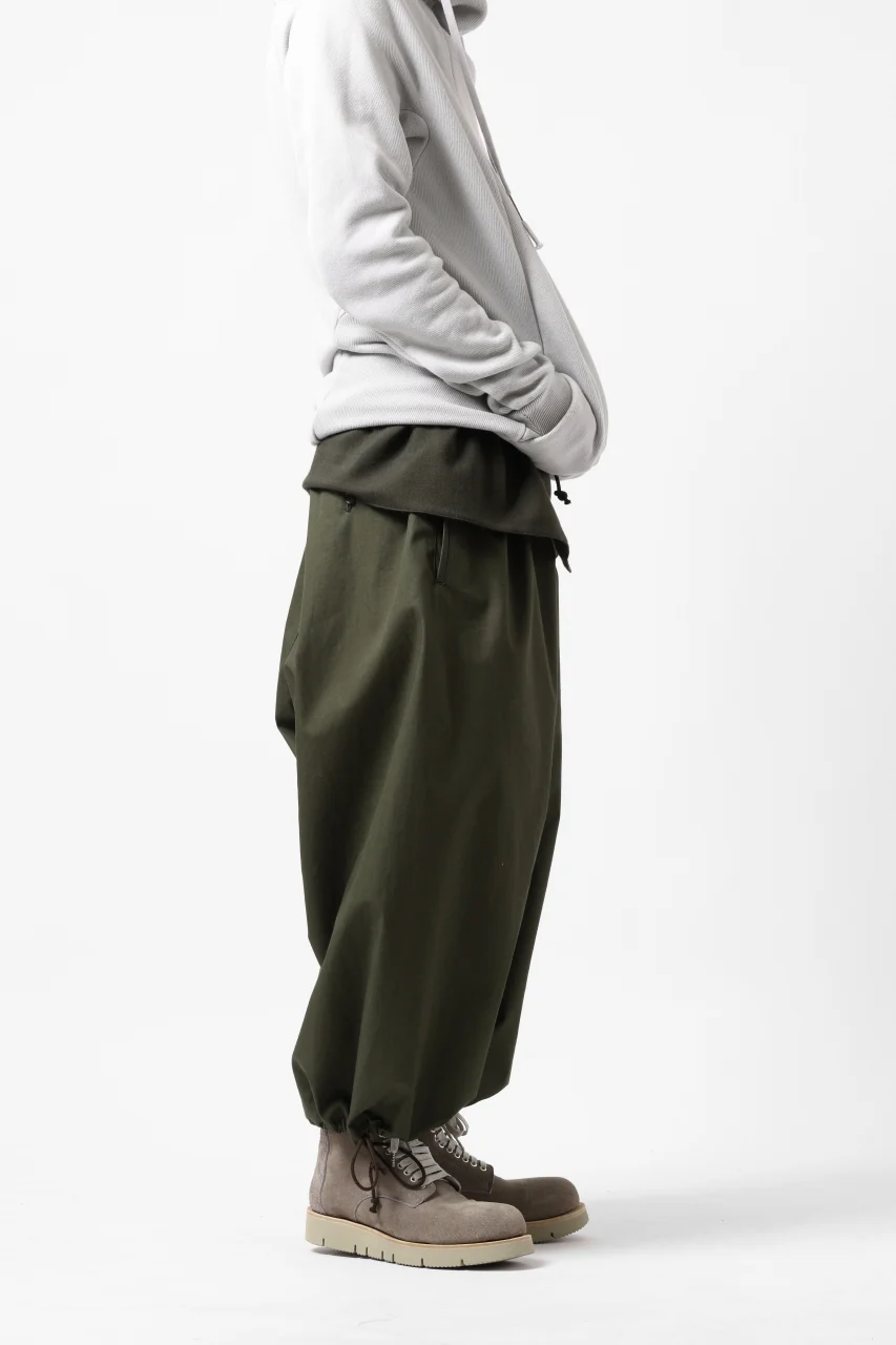 Y's BANG ON! No.166 THAI PANTS / HIGH DENSITY GABARDINE COTTON (KHAKI) - Image 32
