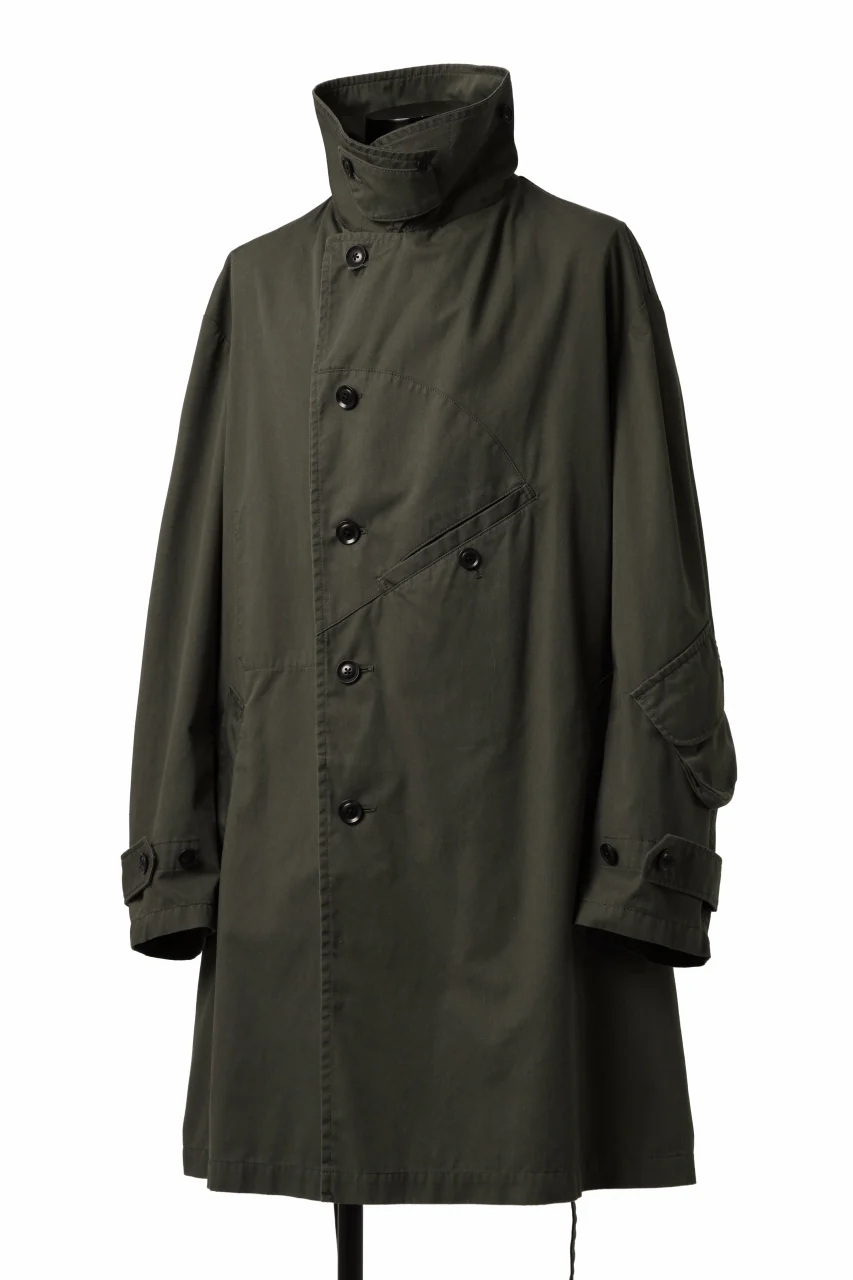 Y's BANG ON! No.186 MILITARY OVER COAT (KHAKI) - Image 11