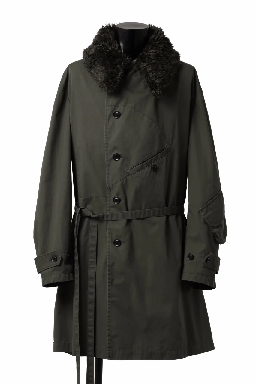 Y's BANG ON! No.186 MILITARY OVER COAT (KHAKI) - Image 12