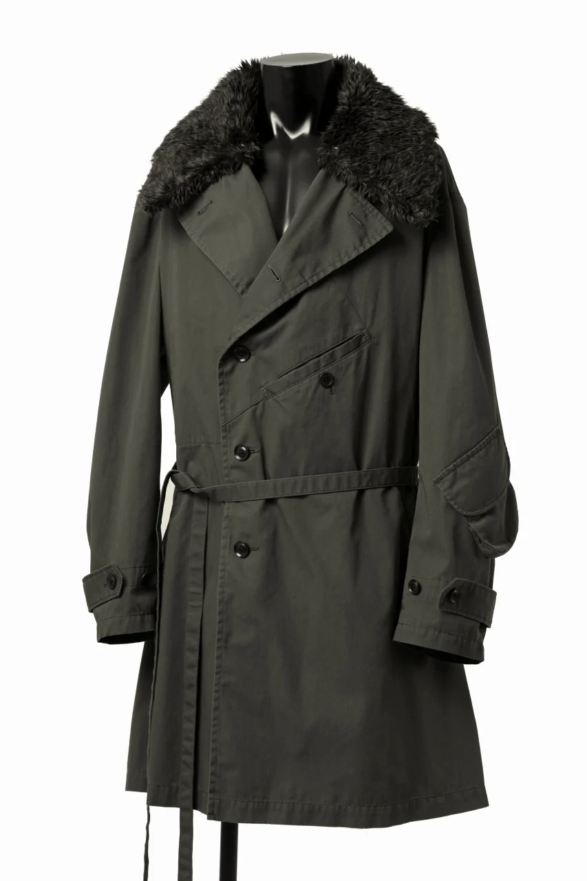 Y's BANG ON! No.186 MILITARY OVER COAT (KHAKI) - Image 13