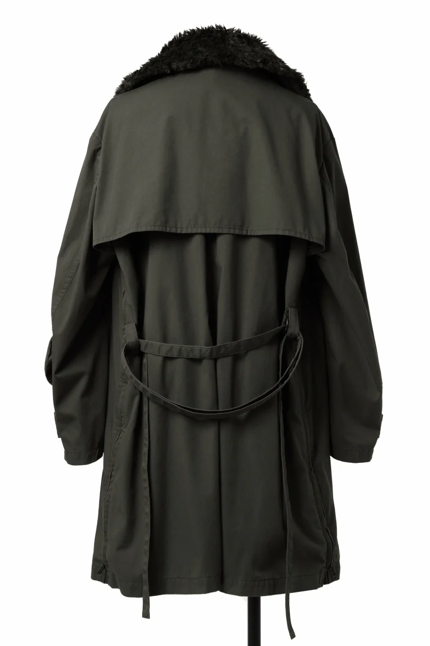 Y's BANG ON! No.186 MILITARY OVER COAT (KHAKI) - Image 15