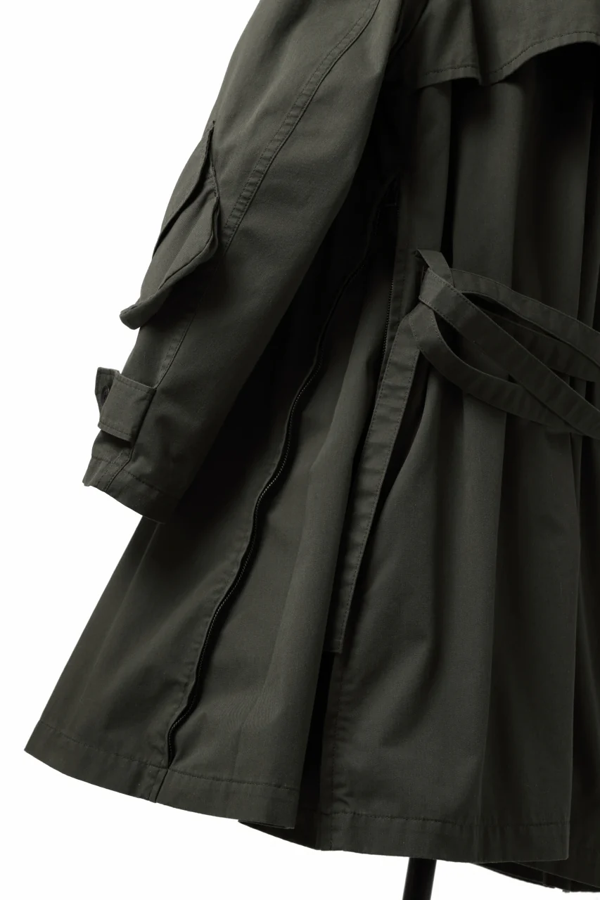 Y's BANG ON! No.186 MILITARY OVER COAT (KHAKI) - Image 28