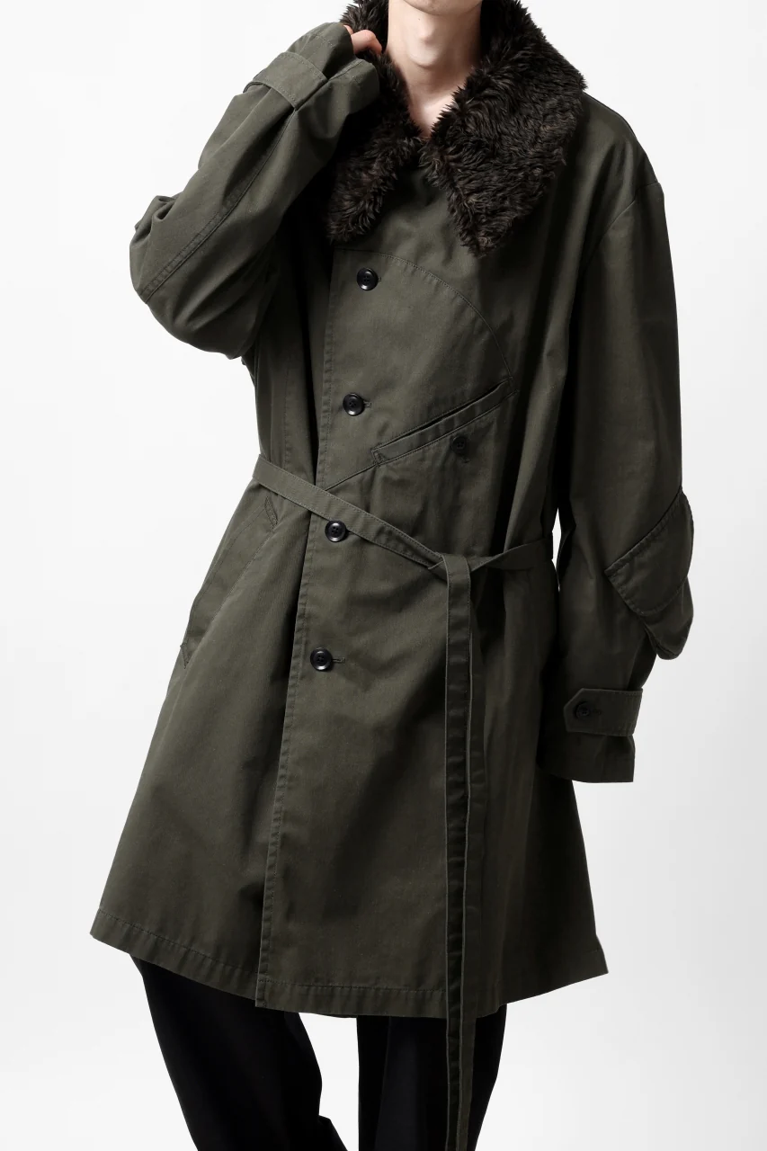 Y's BANG ON! No.186 MILITARY OVER COAT (KHAKI) - Image 43