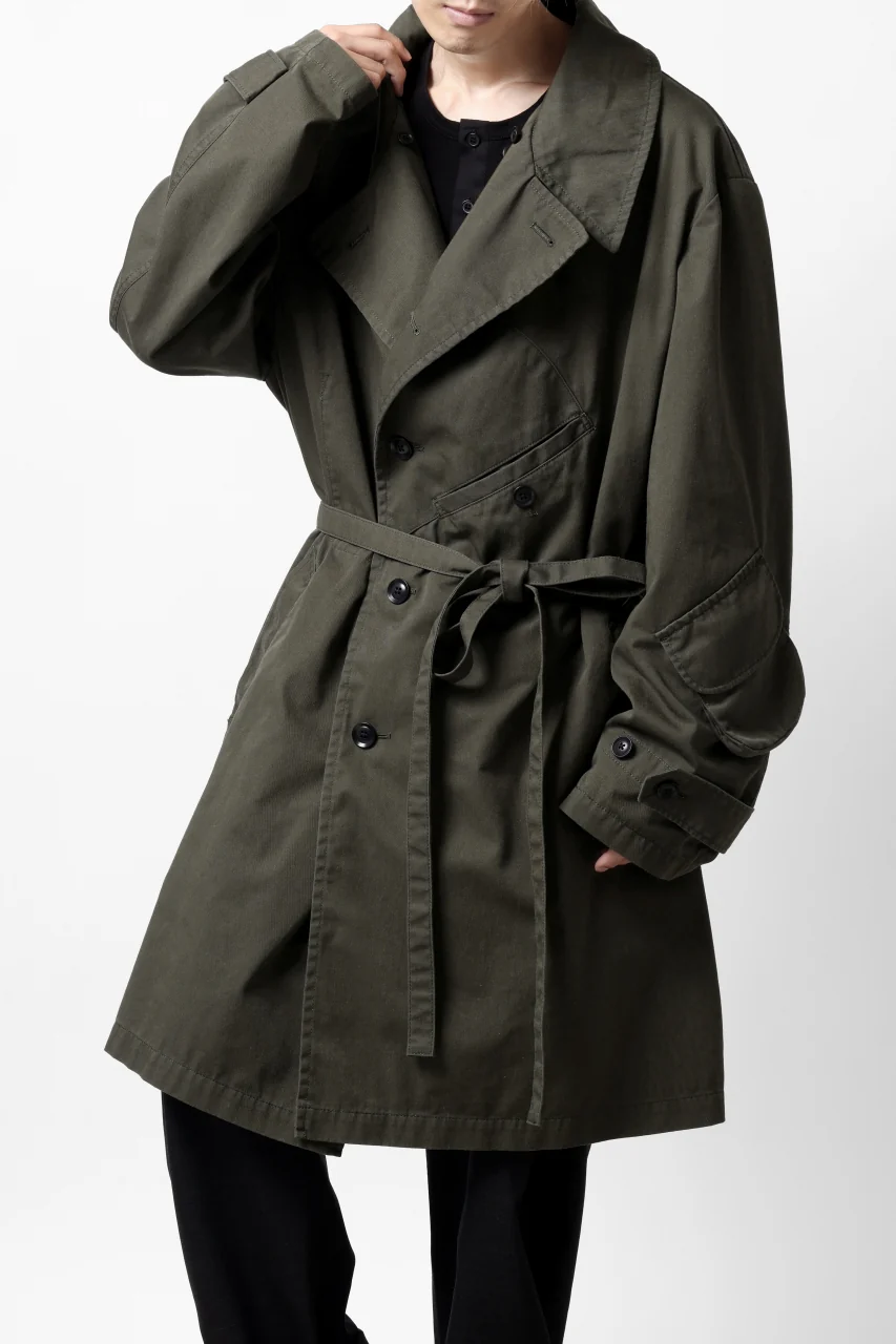 Y's BANG ON! No.186 MILITARY OVER COAT (KHAKI) - Image 50