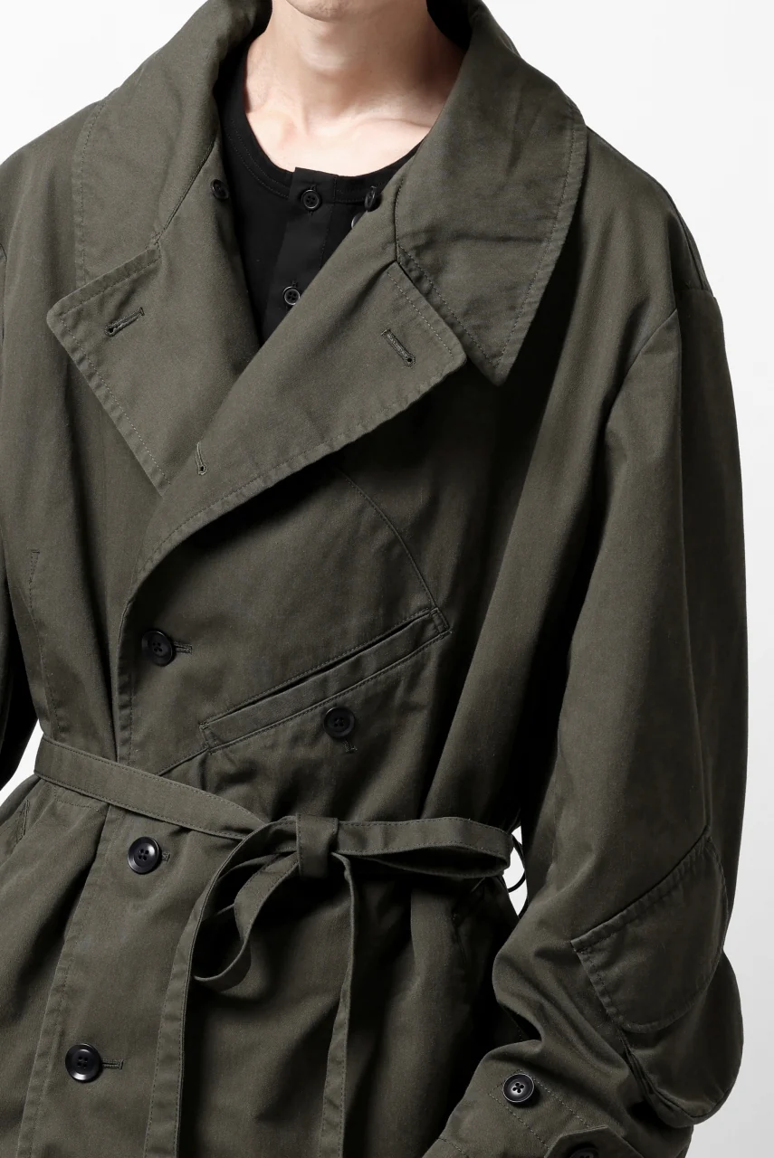 Y's BANG ON! No.186 MILITARY OVER COAT (KHAKI) - Image 58