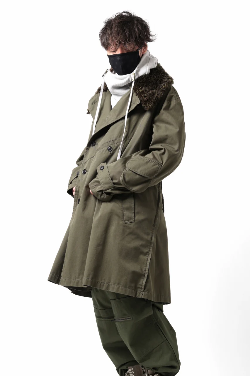 Y's BANG ON! No.186 MILITARY OVER COAT (KHAKI) - Image 72