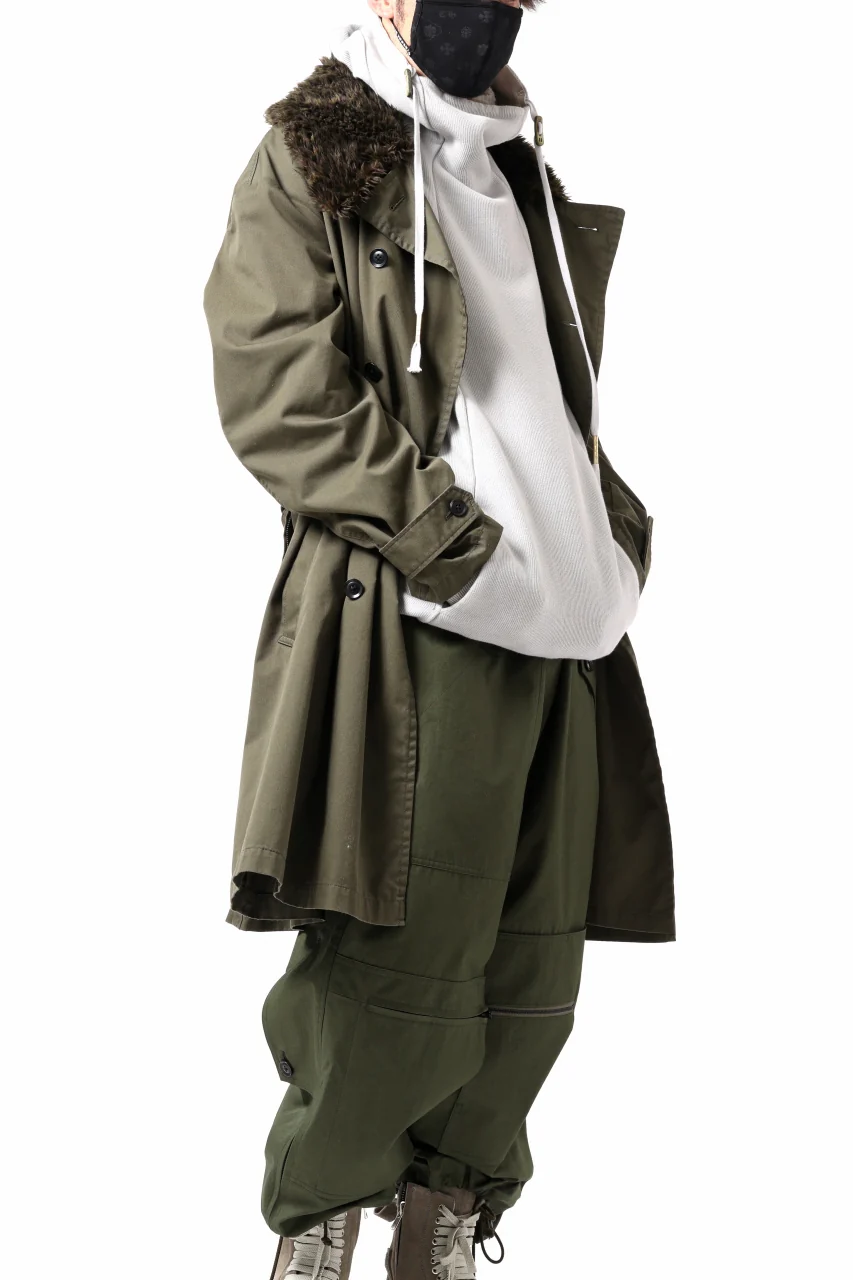 Y's BANG ON! No.186 MILITARY OVER COAT (KHAKI) - Image 74