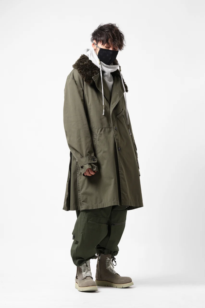 Y's BANG ON! No.186 MILITARY OVER COAT (KHAKI) - Image 78