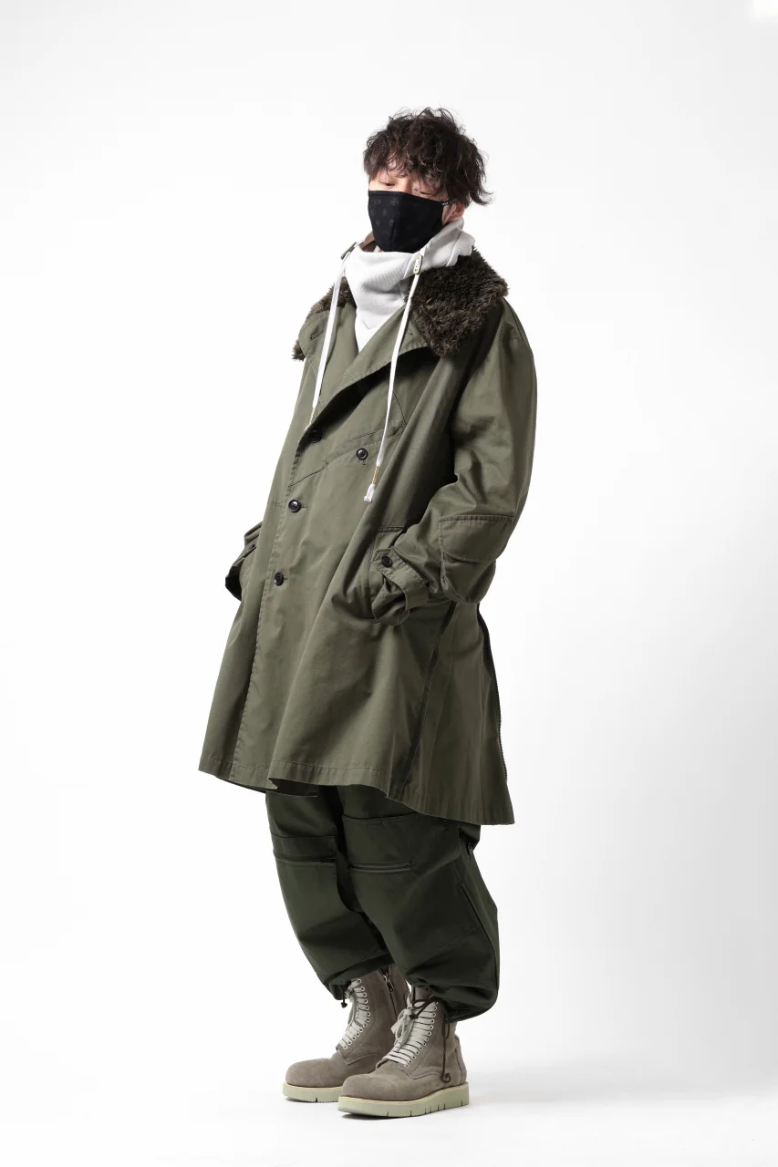 Y's BANG ON! No.186 MILITARY OVER COAT (KHAKI) - Image 81