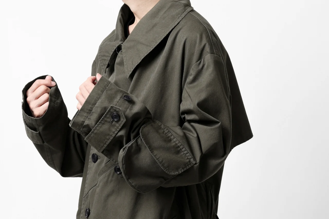 Y's BANG ON! No.186 MILITARY OVER COAT (KHAKI) - Image 87