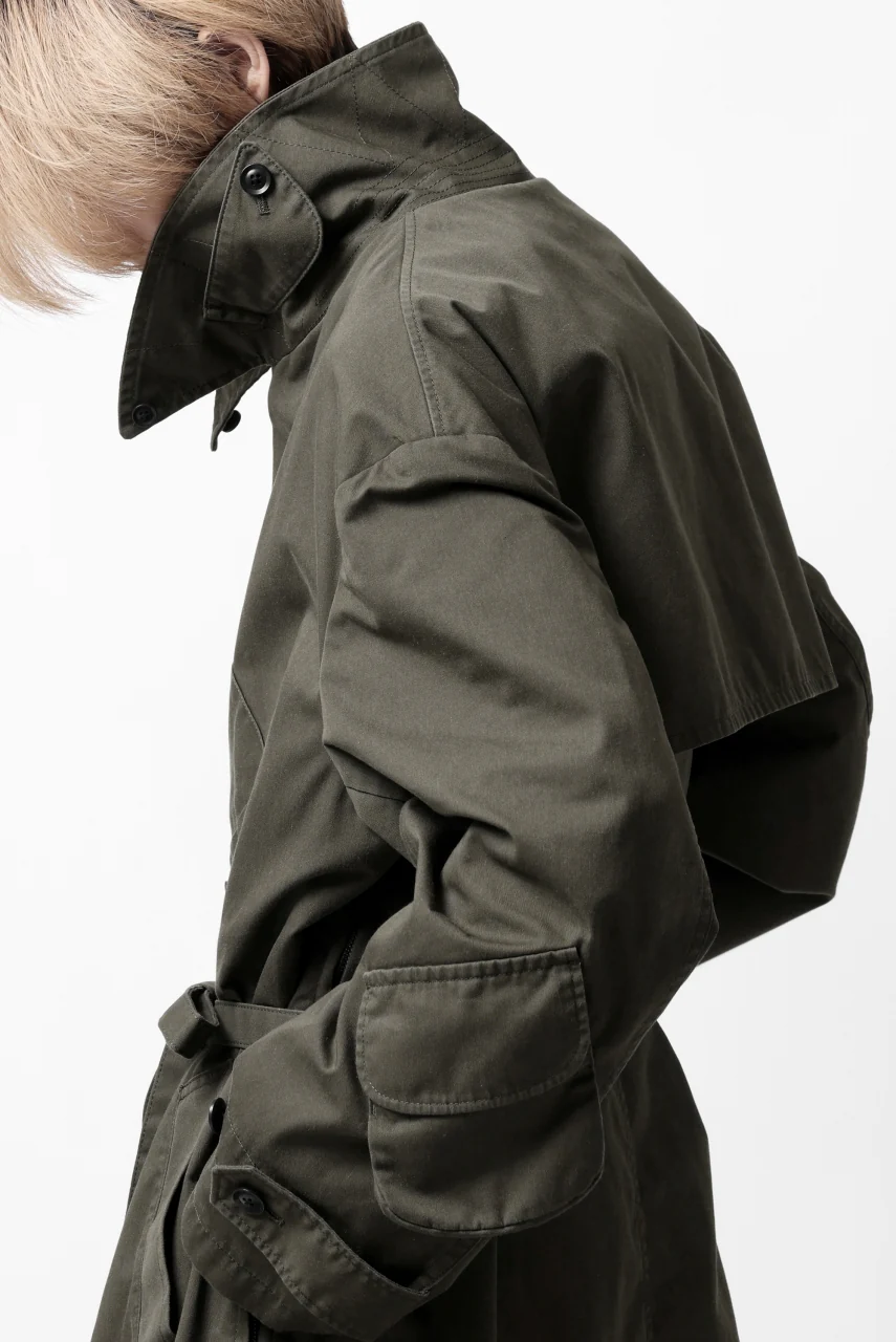 Y's BANG ON! No.186 MILITARY OVER COAT (KHAKI) - Image 9