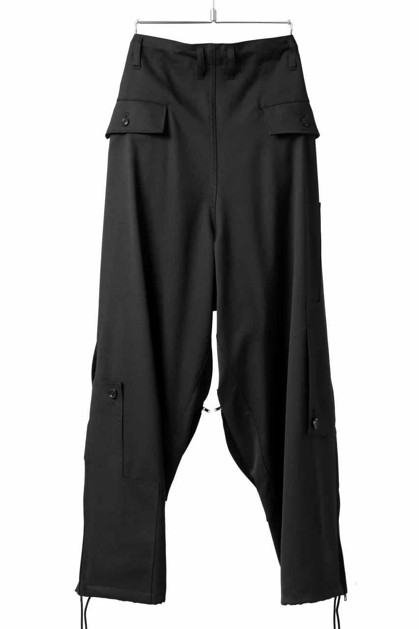 Y's BANG ON! No.189 GABARDINE PATCH WORK PANTS (BLACK) - Image 12