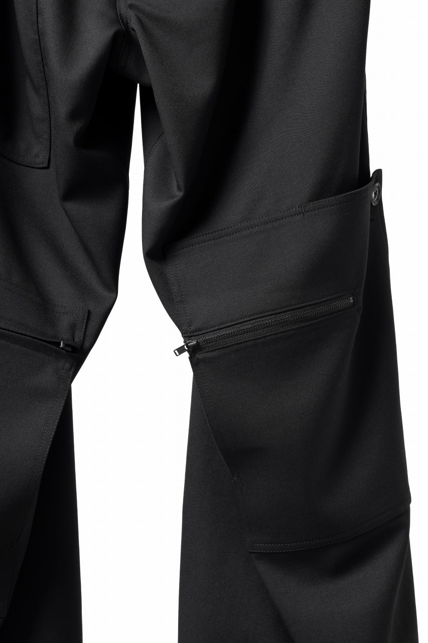 Y's BANG ON! No.189 GABARDINE PATCH WORK PANTS (BLACK) - Image 16