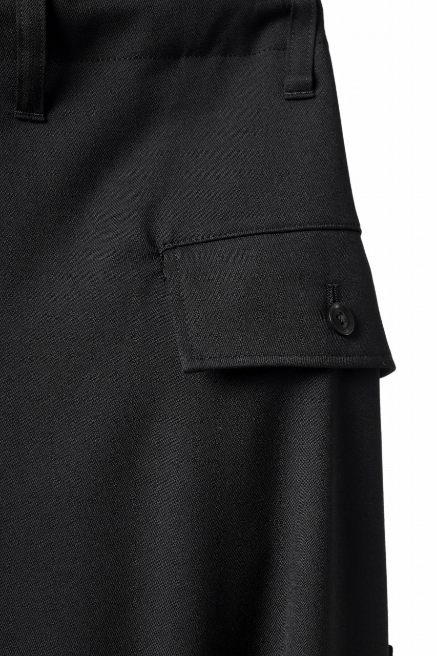 Y's BANG ON! No.189 GABARDINE PATCH WORK PANTS (BLACK) - Image 24