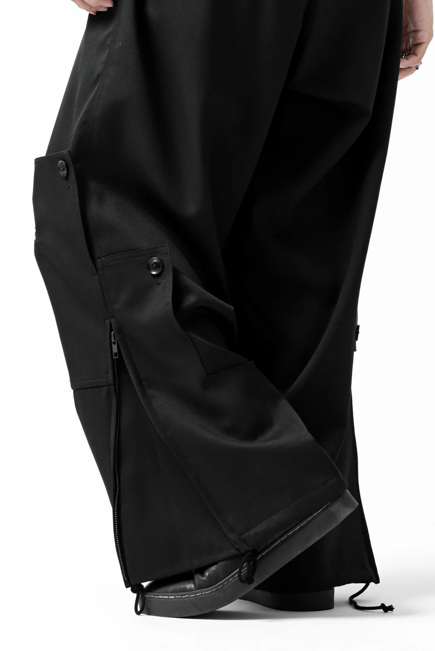 Y's BANG ON! No.189 GABARDINE PATCH WORK PANTS (BLACK) - Image 41