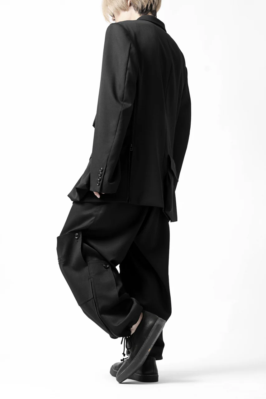 Y's BANG ON! No.189 GABARDINE PATCH WORK PANTS (BLACK) - Image 44