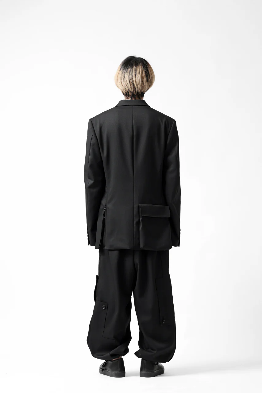 Y's BANG ON! No.189 GABARDINE PATCH WORK PANTS (BLACK) - Image 60