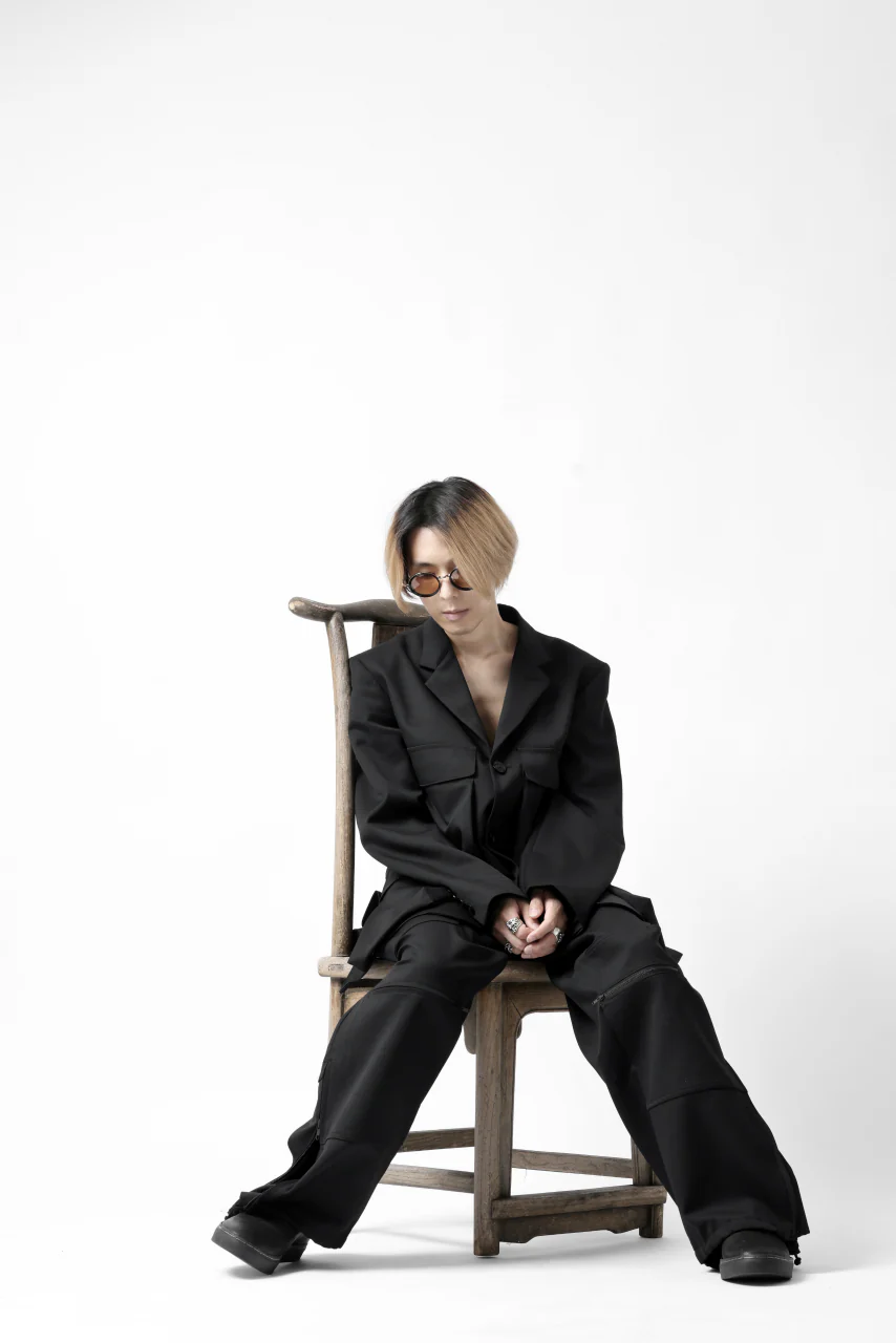 Y's BANG ON! No.189 GABARDINE PATCH WORK PANTS (BLACK) - Image 68