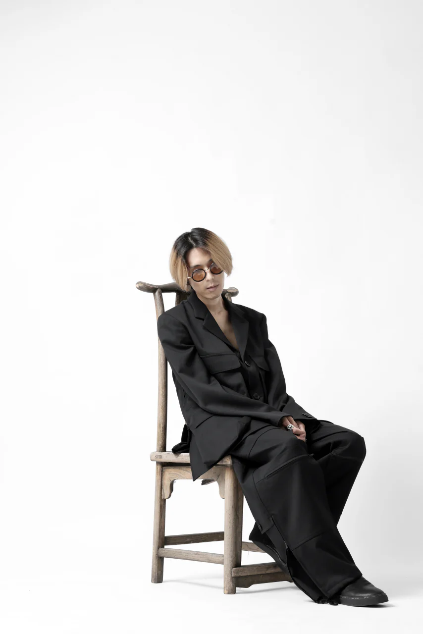 Y's BANG ON! No.189 GABARDINE PATCH WORK PANTS (BLACK) - Image 70