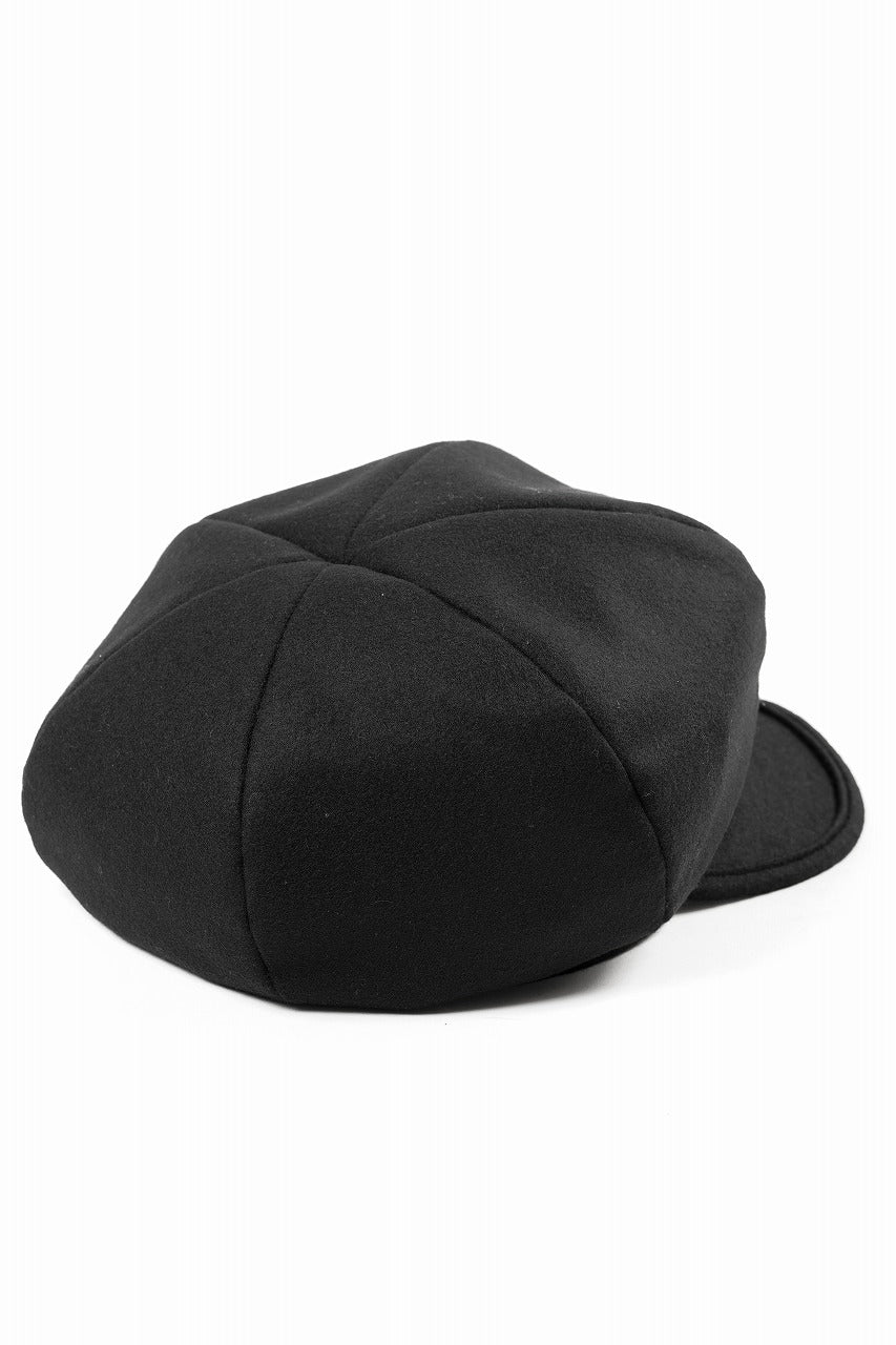 Y's for men CASQUETTE / 1/16 FLANNEL (BLACK) - Image 7
