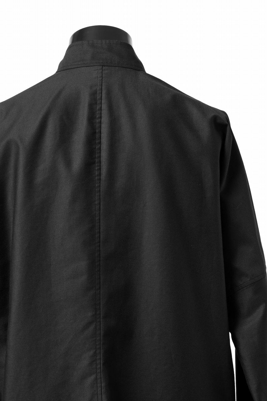 Y's CHINA SHIRT / COTTON TWILL (BLACK) - Image 27