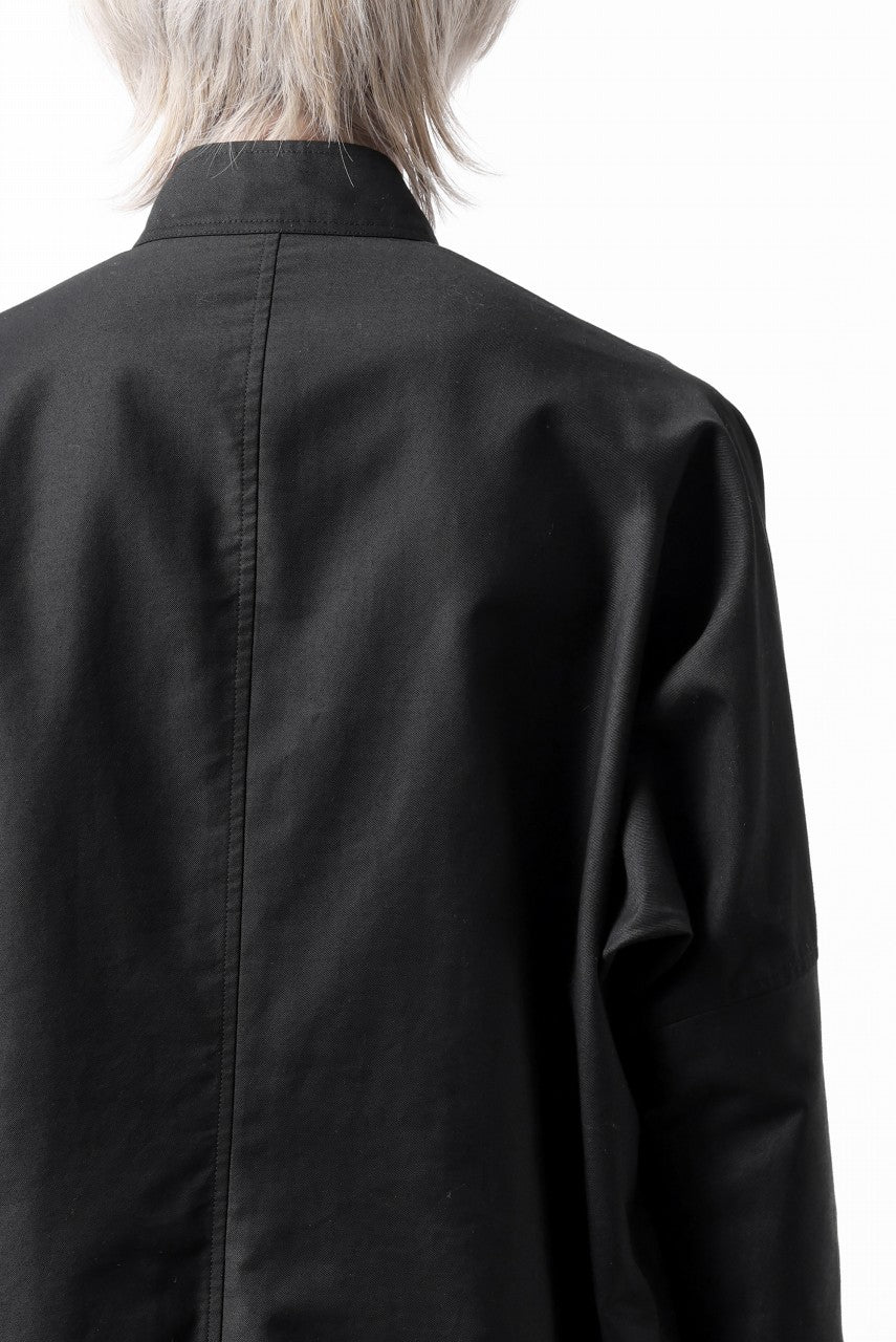 Y's CHINA SHIRT / COTTON TWILL (BLACK) - Image 36