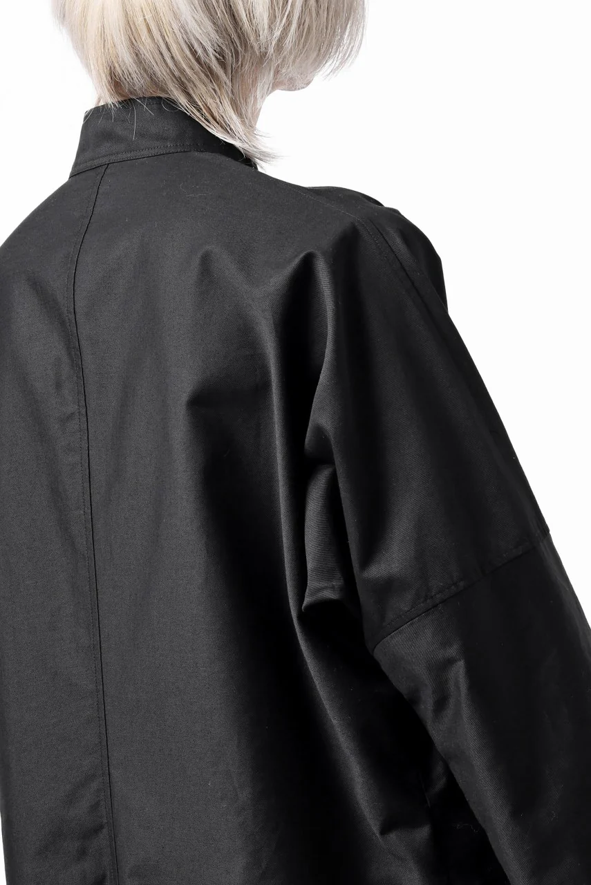Y's CHINA SHIRT / COTTON TWILL (BLACK) - Image 37