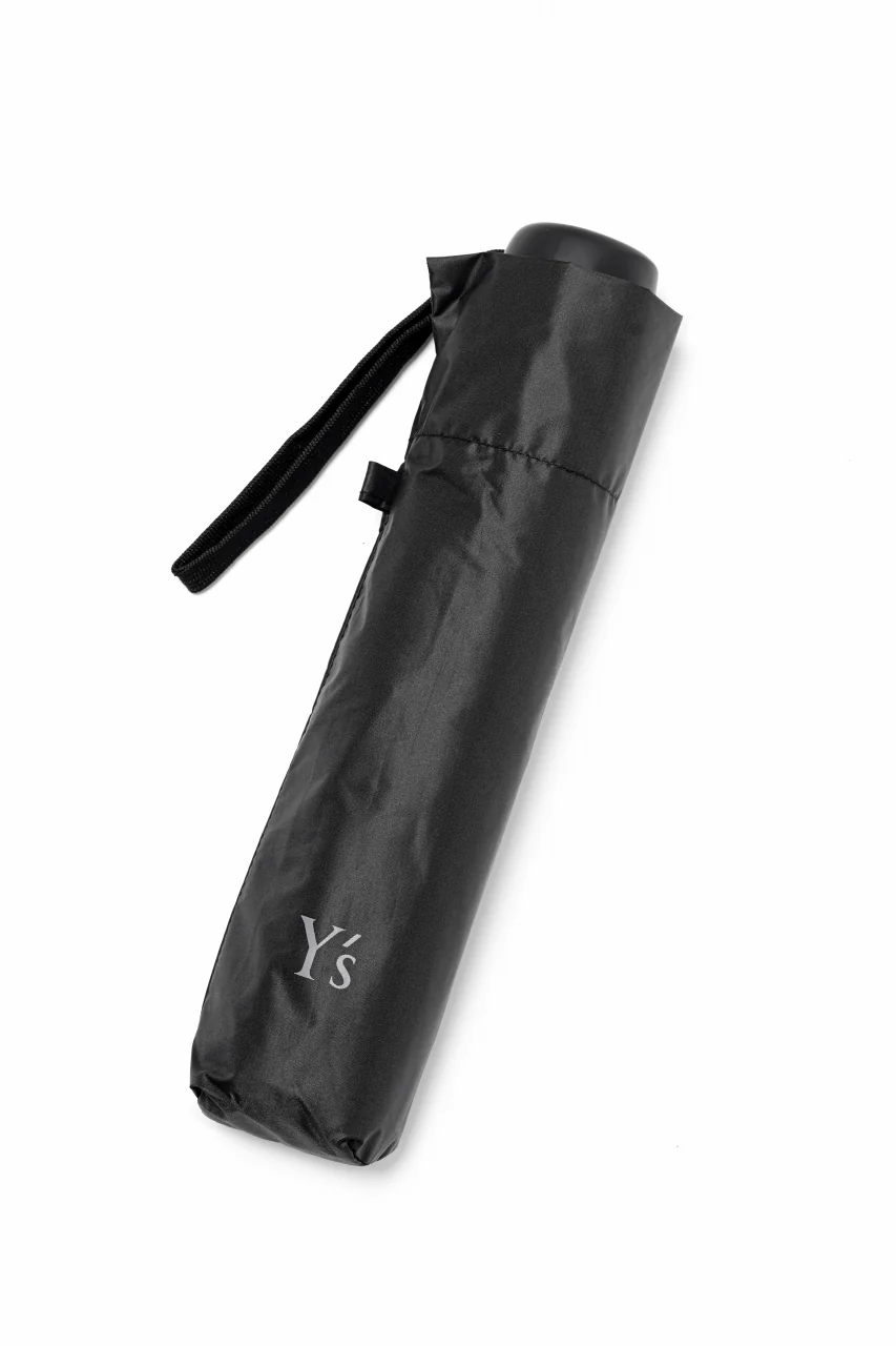 Y's DOT PRINT FOLDED UMBRELLA (BLACK) - Image 12