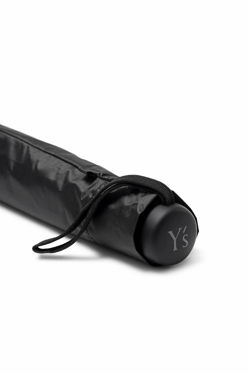 Y's DOT PRINT FOLDED UMBRELLA (BLACK) - Image 16