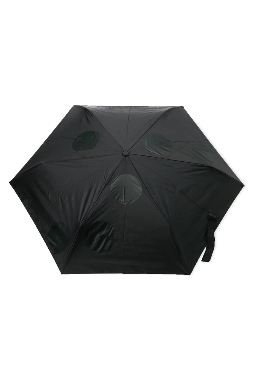 Y's DOT PRINT FOLDED UMBRELLA (BLACK) - Image 18
