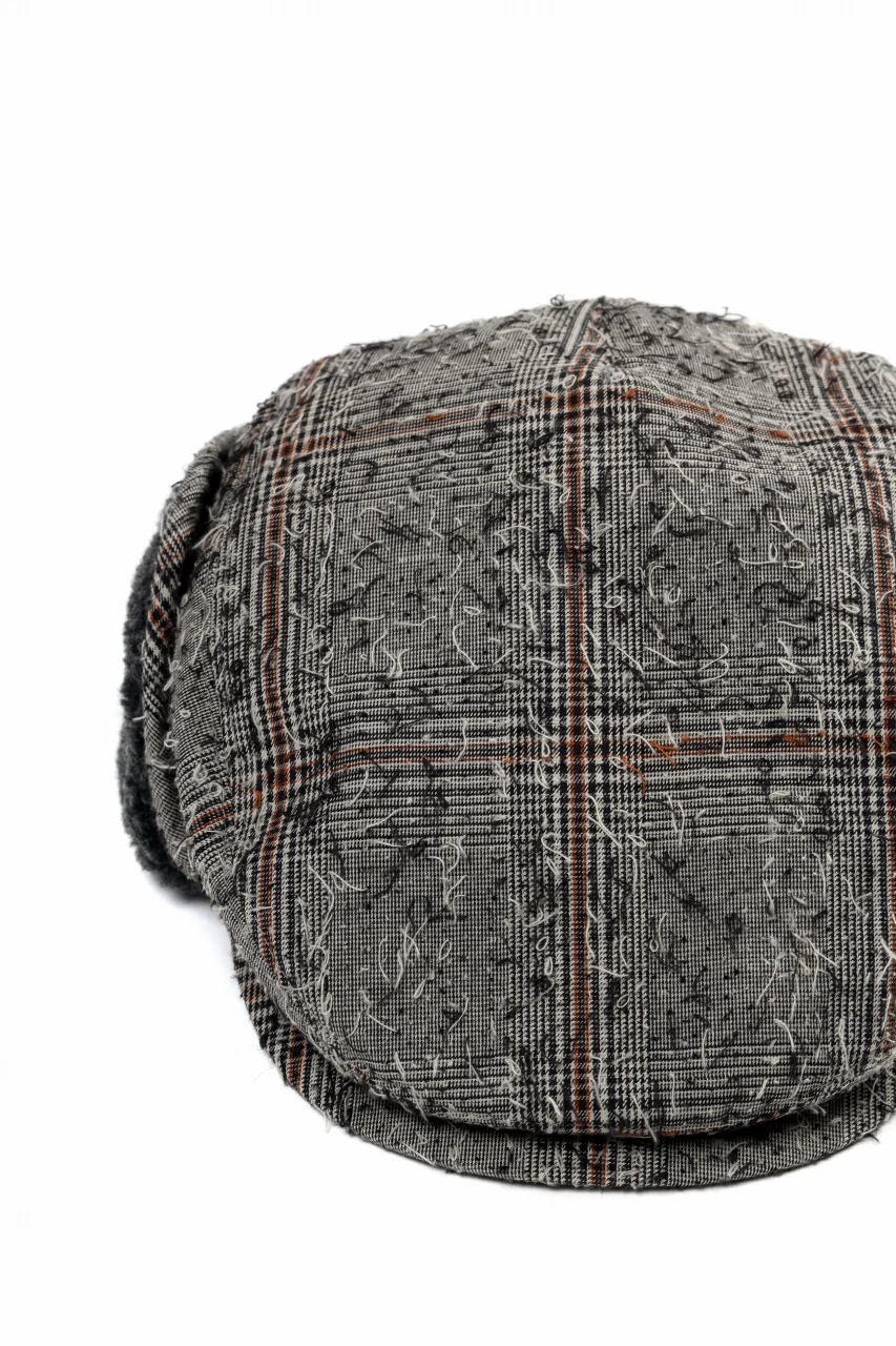 Y's EARMUFF CAP / NEEDLE PUNCHED (BEIGE) - Image 6