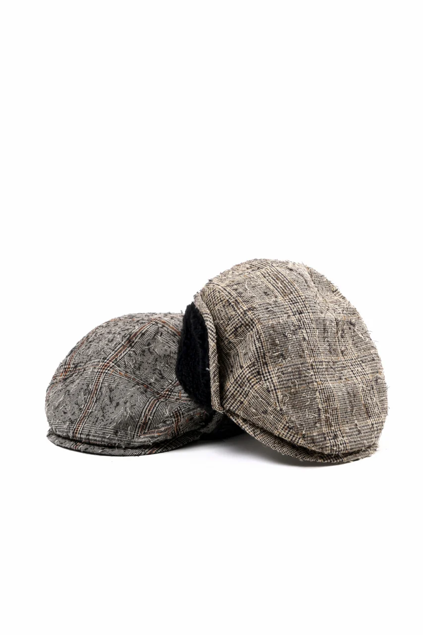 Y's EARMUFF CAP / NEEDLE PUNCHED (YELLOW) - Image 9