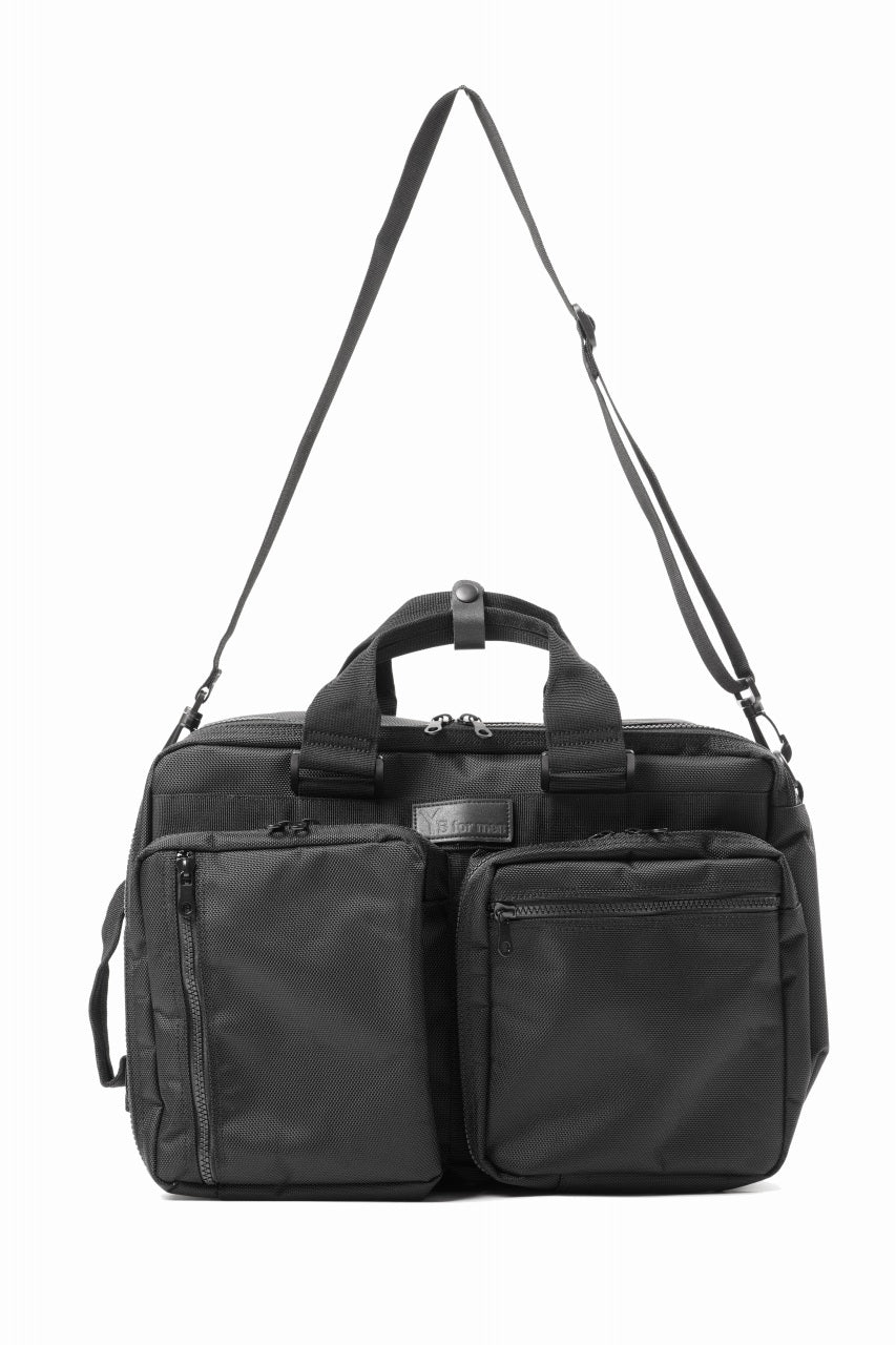 Y's for men 3WAY MULTI WORK BAG (BLACK)