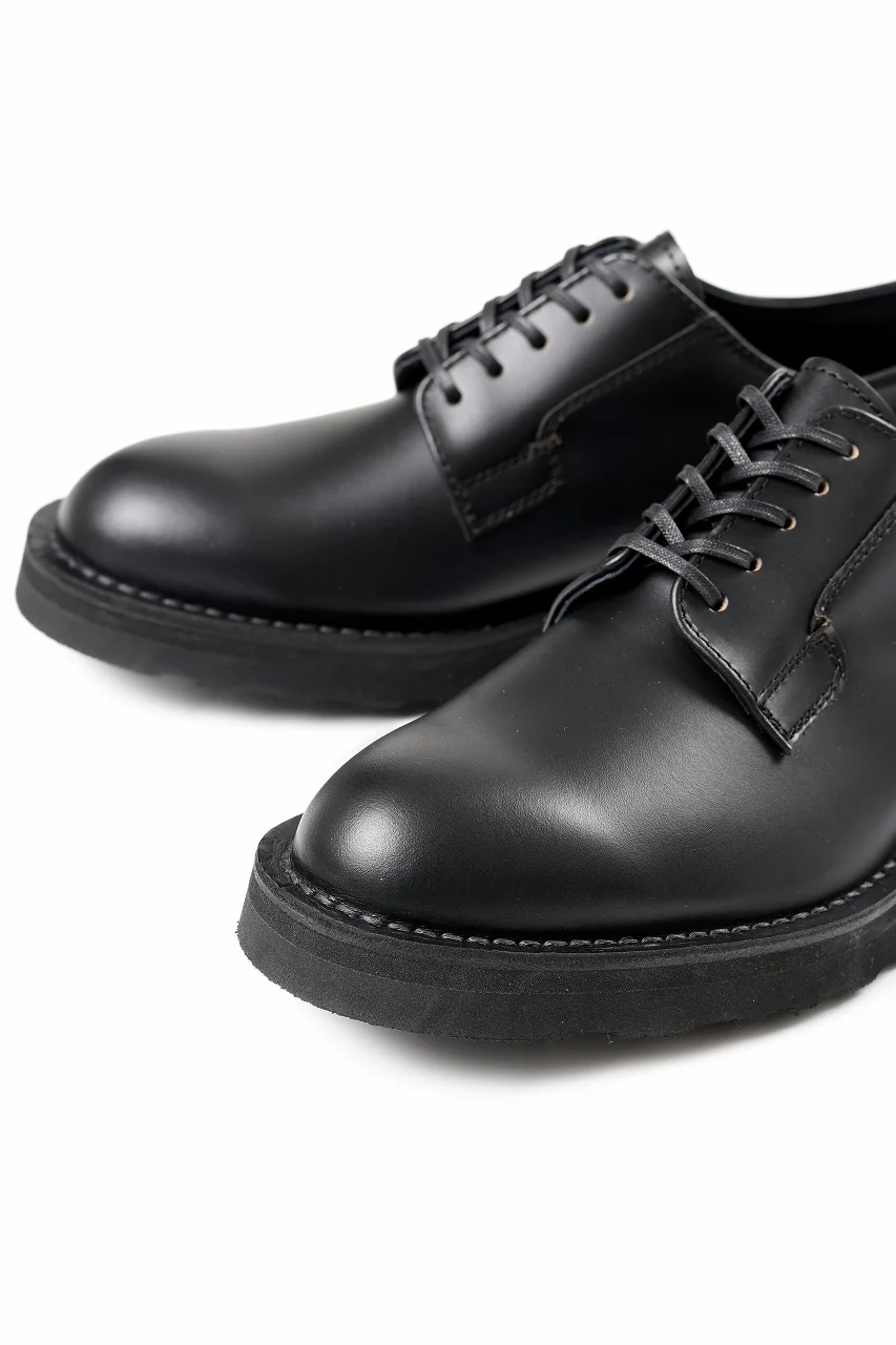 Y's × Danner POSTMAN SHOES / FULL GRAIN SMOTH (BLACK) - Image 13