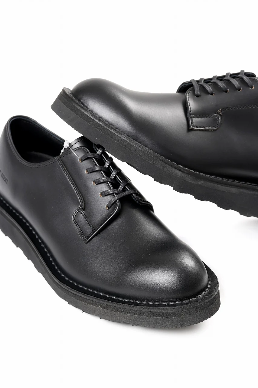 Y's × Danner POSTMAN SHOES / FULL GRAIN SMOTH (BLACK) - Image 14